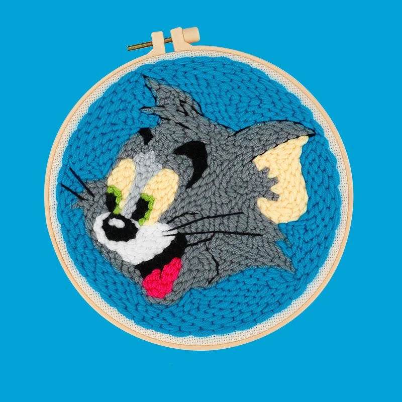 All-in-One Punch Needle Embroidery Starter Kit - DIY Craft Set for Creative Home Decor - ToylandEU