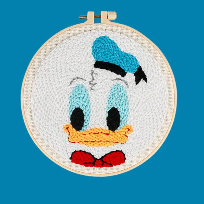 All-in-One Punch Needle Embroidery Starter Kit - DIY Craft Set for Creative Home Decor - ToylandEU