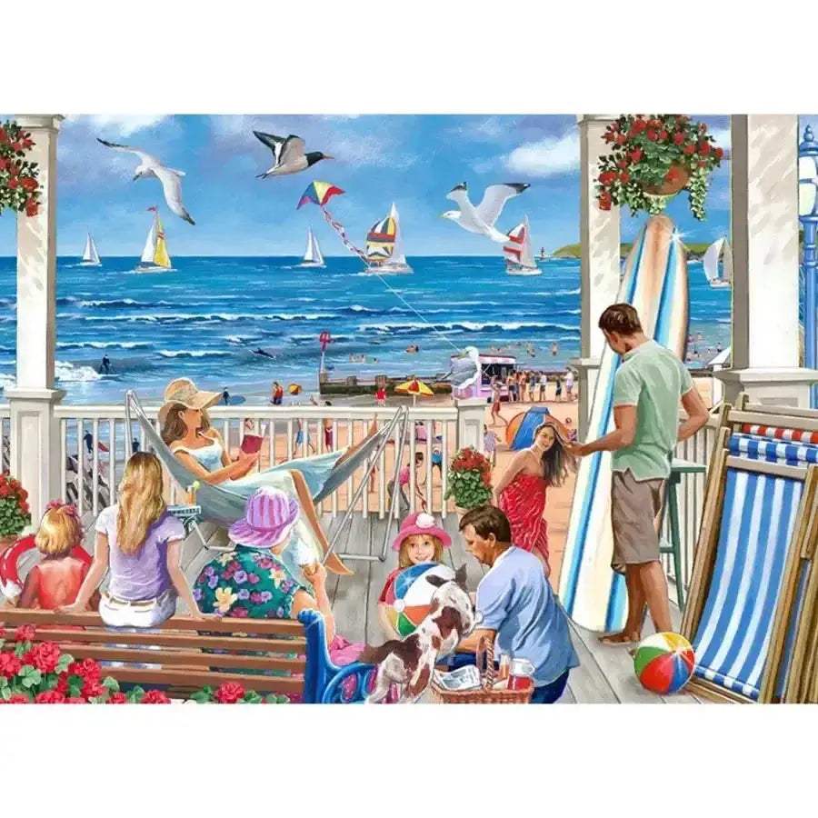 All On Deck 1000 Piece Jigsaw Puzzle Captivating Detail - ToylandEU