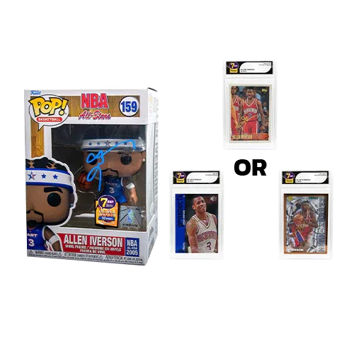 Autographed Sports Memorabilia Set Iverson And Canseco