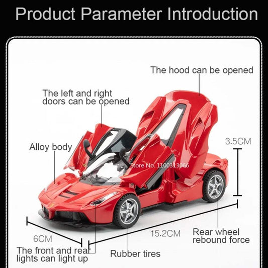 Alloy Diecast Car | Pull Back & Sound | Toylandeu™