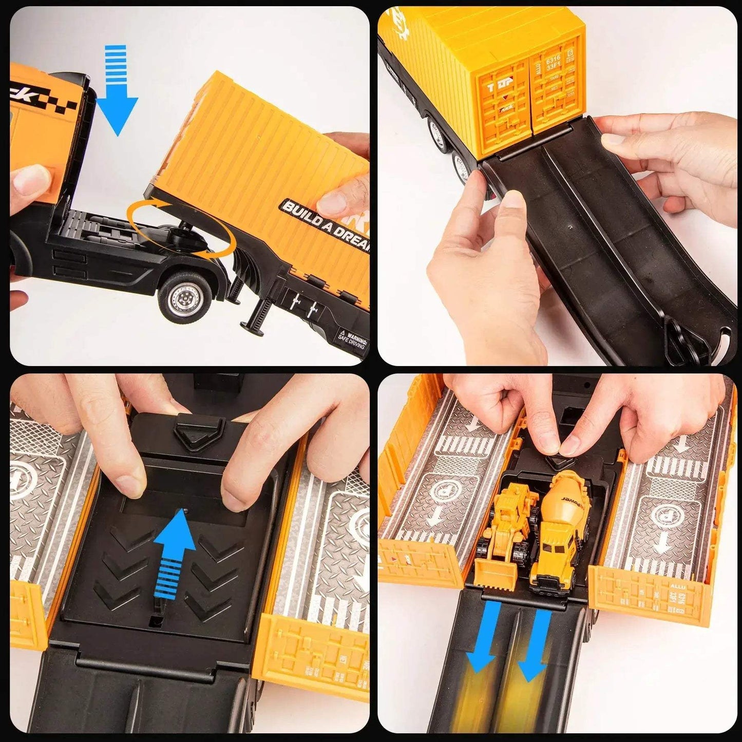 Alloy Diecast Construction Vehicles Toy Set For STEM Learning - ToylandEU