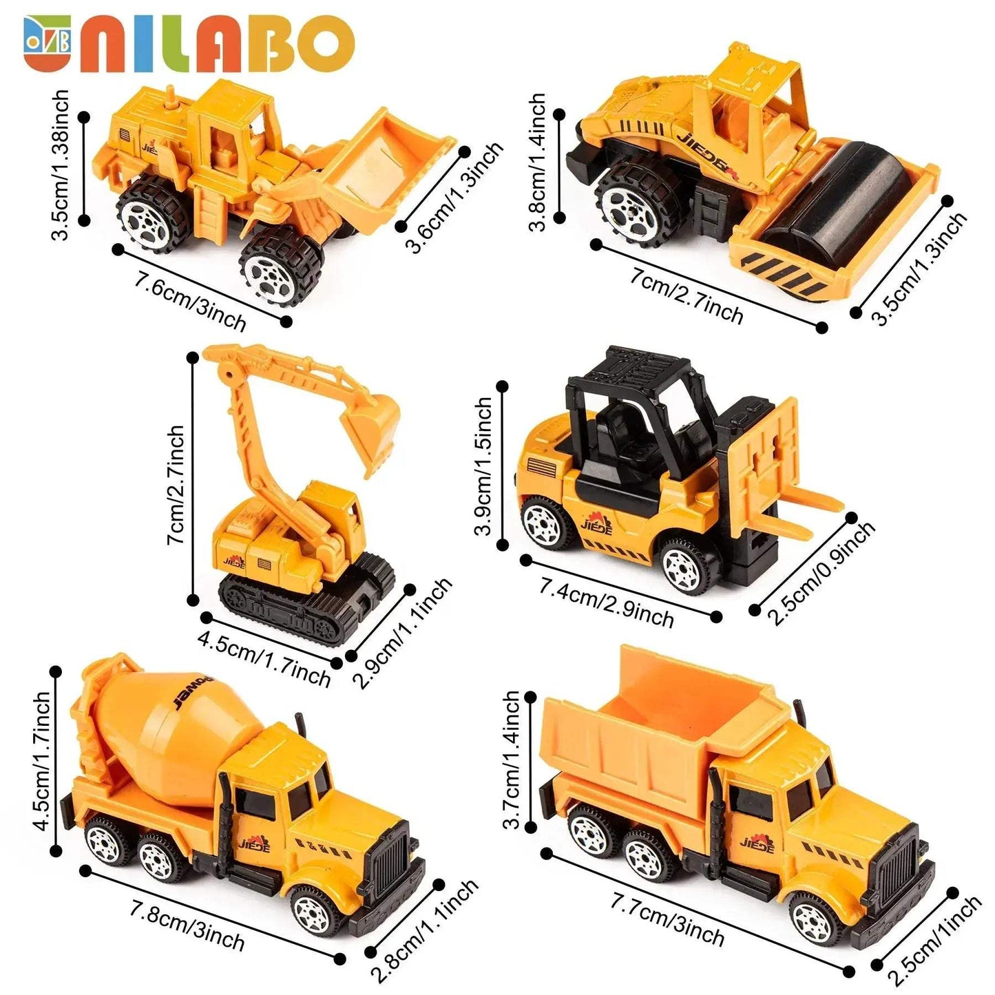 Alloy Diecast Construction Vehicles Toy Set For STEM Learning - ToylandEU