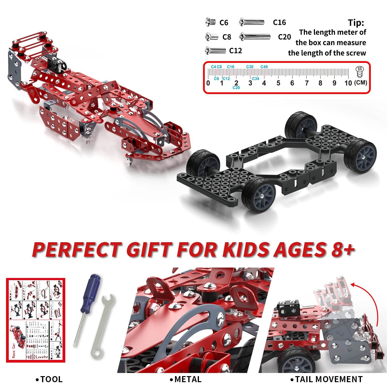 Alloy Metal Model Racing Car Set for Kids 6 Years Old - ToylandEU