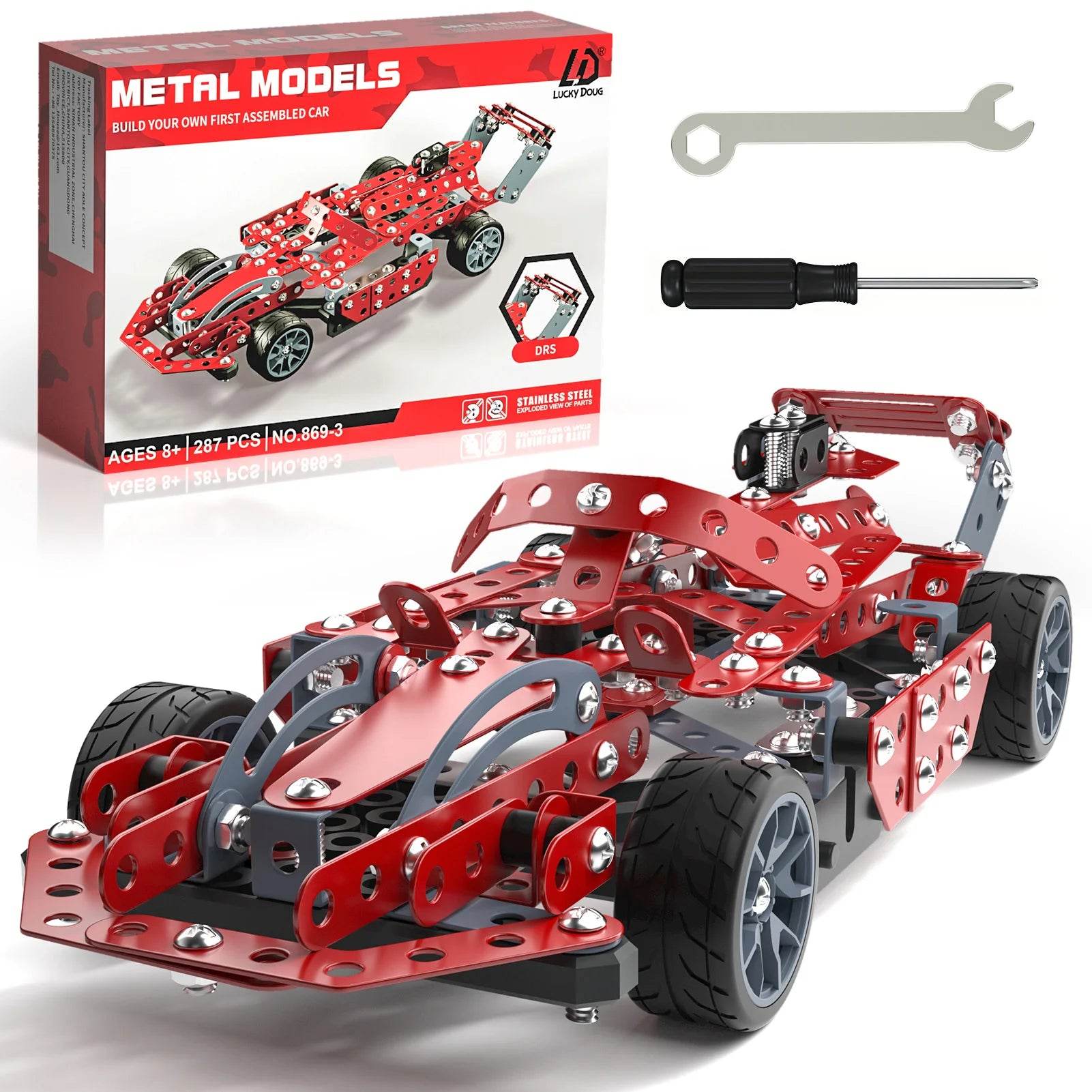Alloy Metal Model Racing Car Set for Kids 6 Years Old - ToylandEU