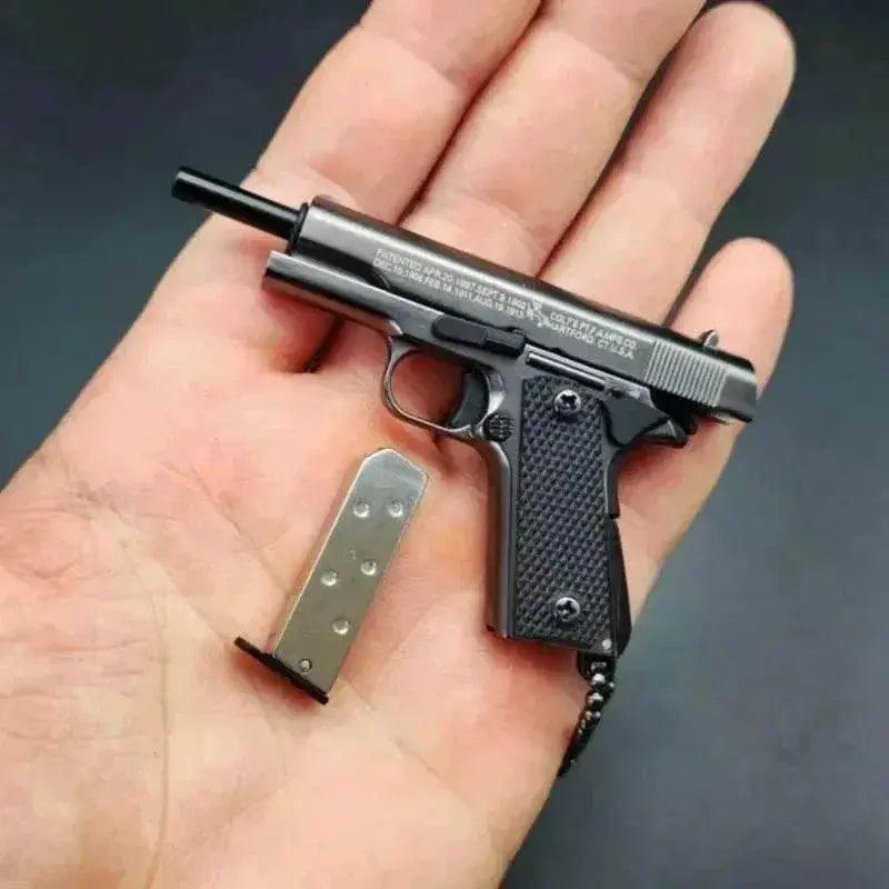  Alloy Pistol Model 1:3 Mini 1911 Toy Keychain Pendant Gift -  ToylandEU™