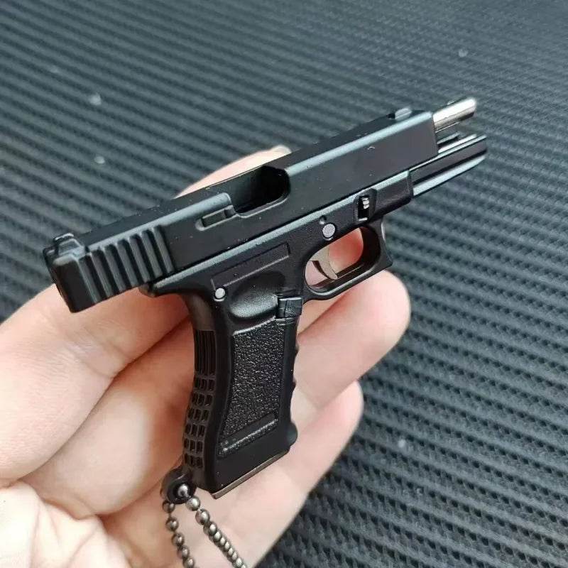 Alloy Pistol Model 1:3 Mini 1911 Toy Keychain Pendant Gift - ToylandEU
