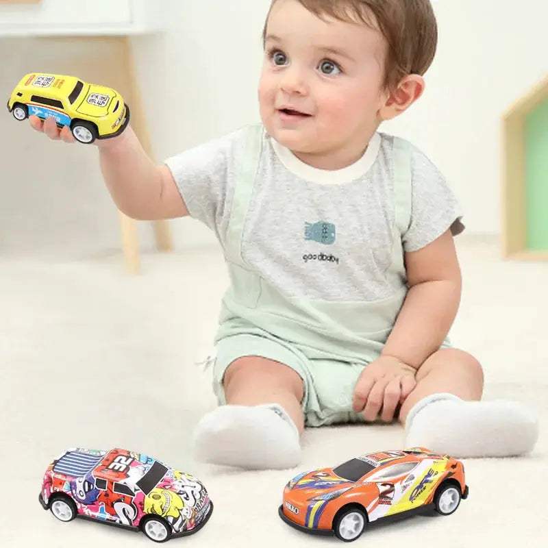 Alloy Pull Back Cars Set Diecast Toys Collection No Battery - ToylandEU