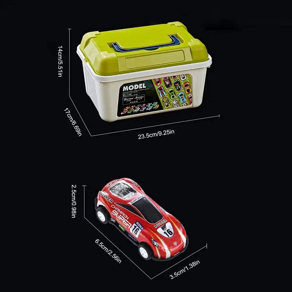 Alloy Pull Back Cars Set Diecast Toys Collection No Battery - ToylandEU