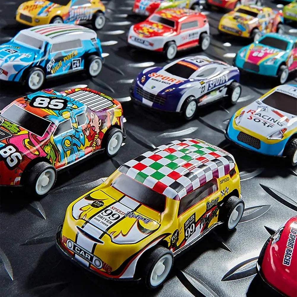 Alloy Pull Back Cars Set Diecast Toys Collection No Battery - ToylandEU