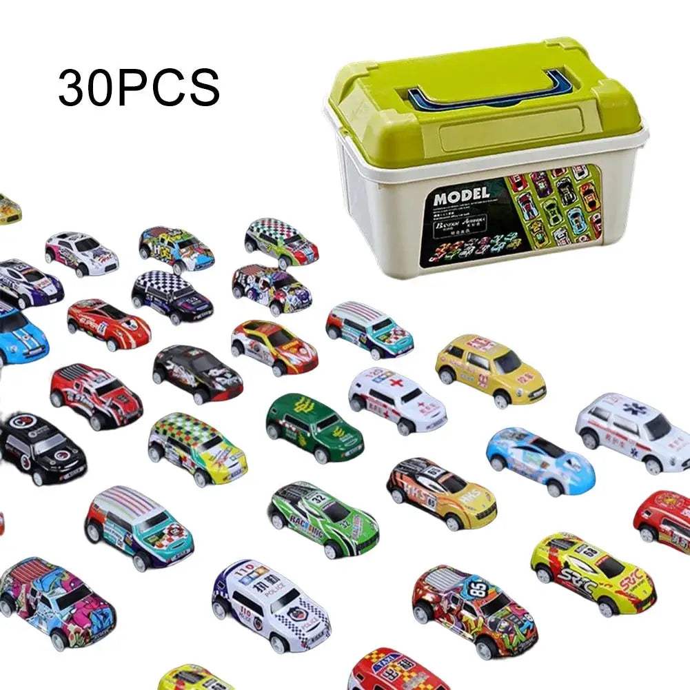 Alloy Pull Back Cars Set Diecast Toys Collection No Battery - ToylandEU