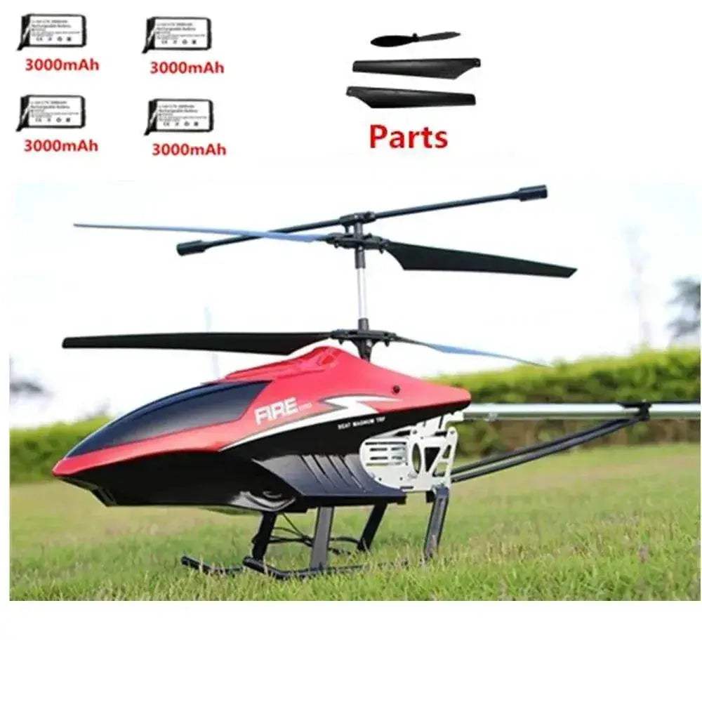  Alloy RC Helicopter 3.5CH 80cm Extra Large Remote Control Aircraft  -  ToylandEU™