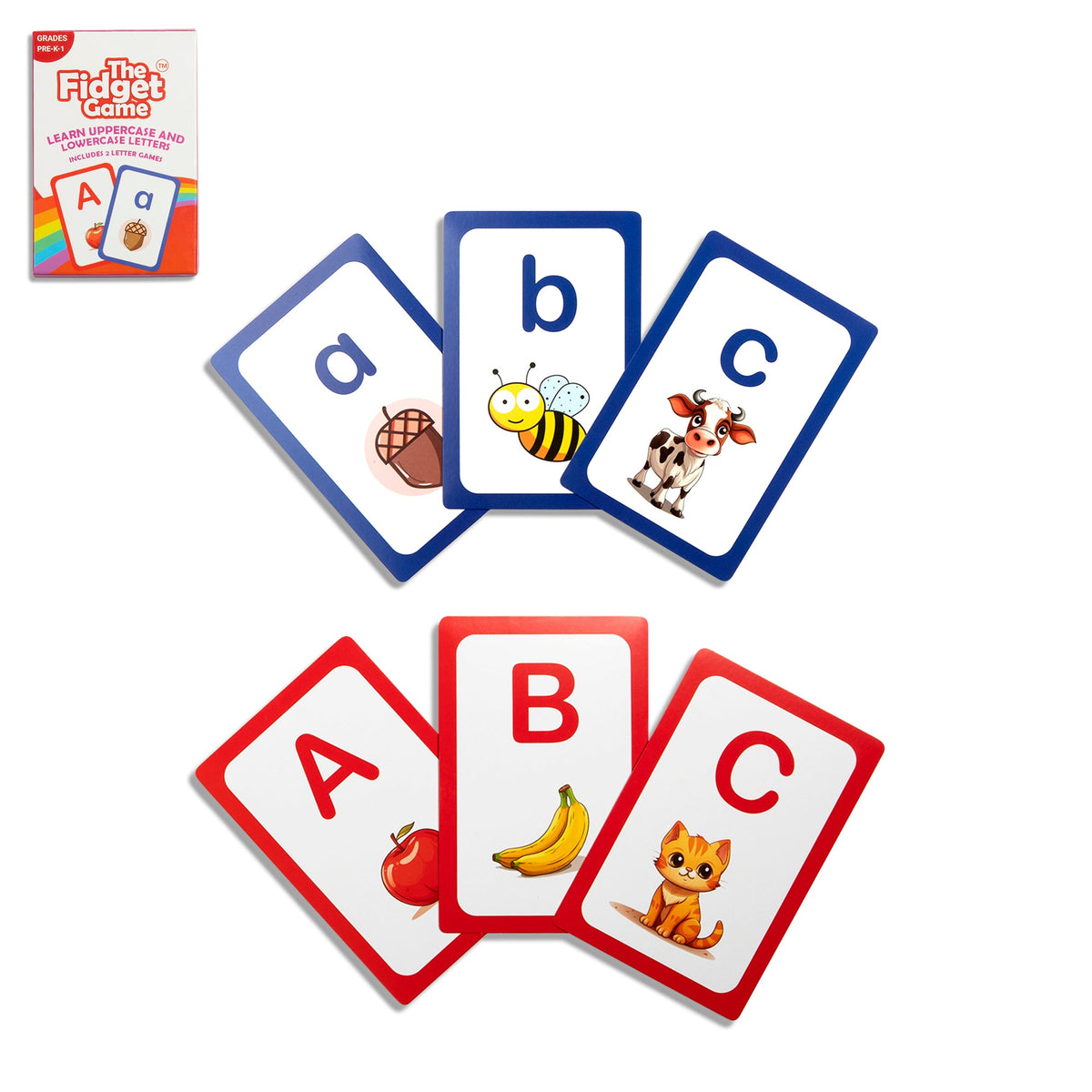 Alphabet Cards | Uppercase & Lowercase | Toylandeu™