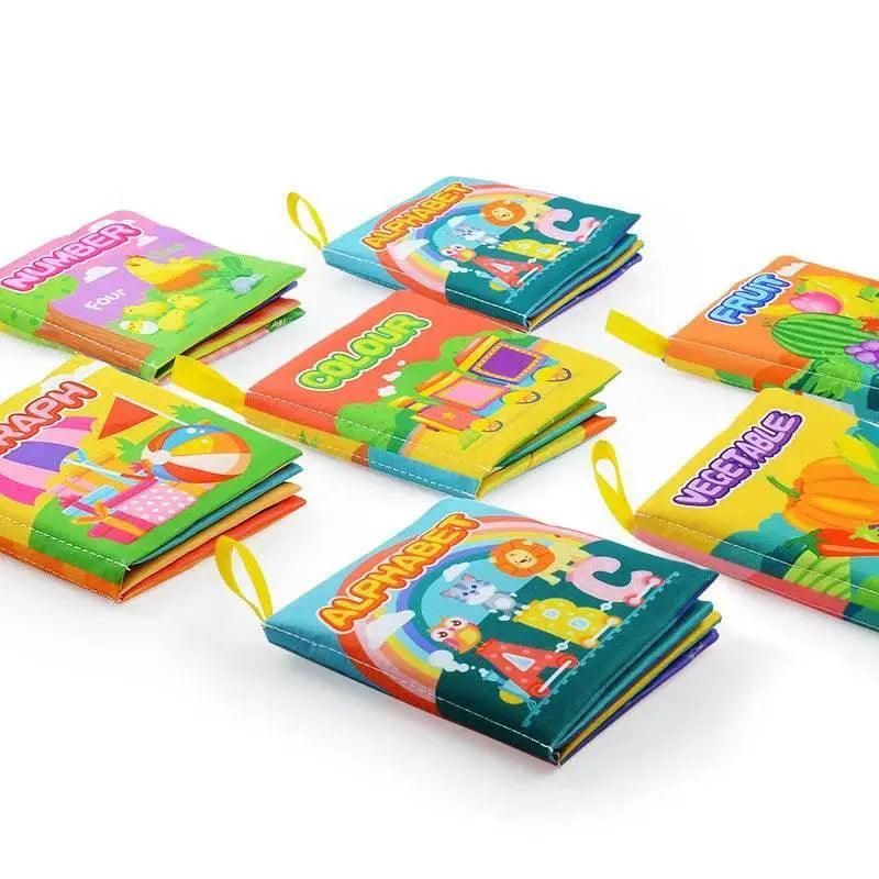  Montessori Toys Baby Cloth Book Alphabet Puzzle for Ages 0 3 Years Interactive Language Learning -  ToylandEU™