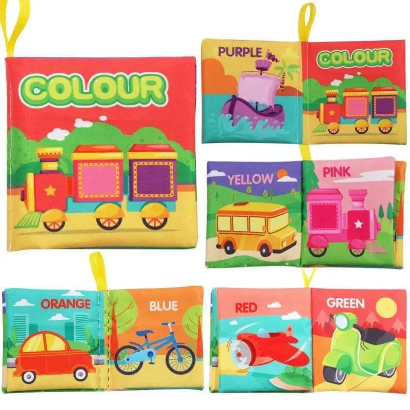  Montessori Toys Baby Cloth Book Alphabet Puzzle for Ages 0 3 Years Interactive Language Learning -  ToylandEU™