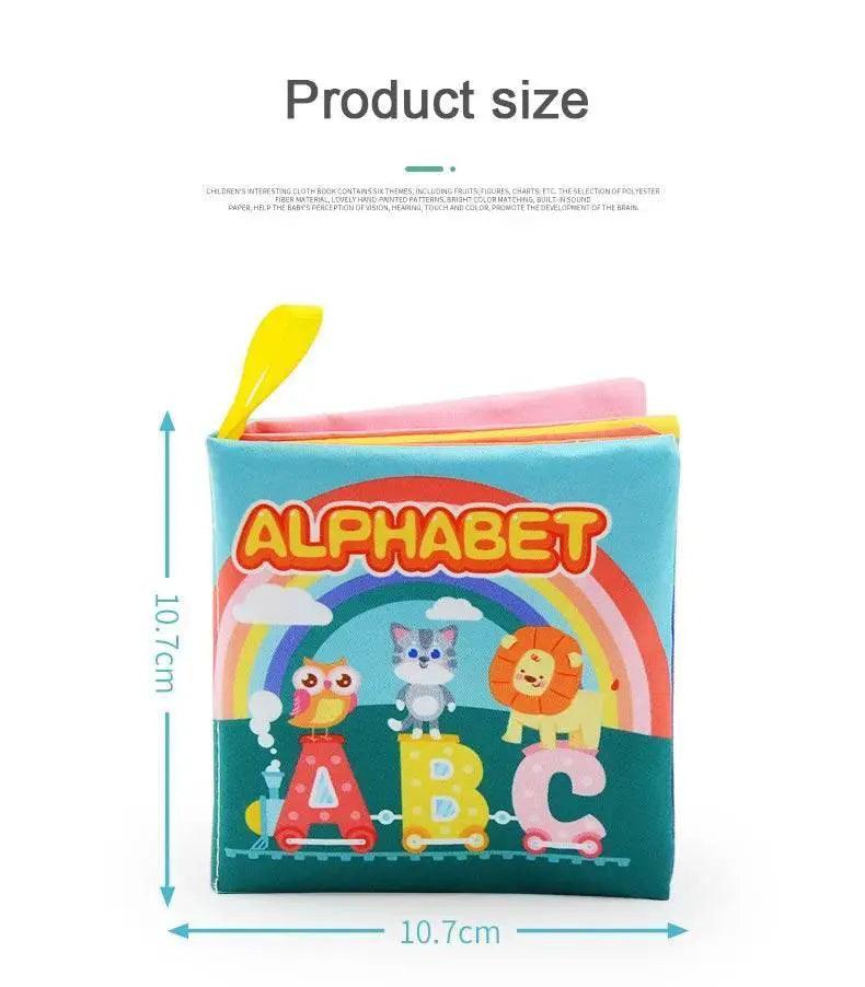  Montessori Toys Baby Cloth Book Alphabet Puzzle for Ages 0 3 Years Interactive Language Learning -  ToylandEU™