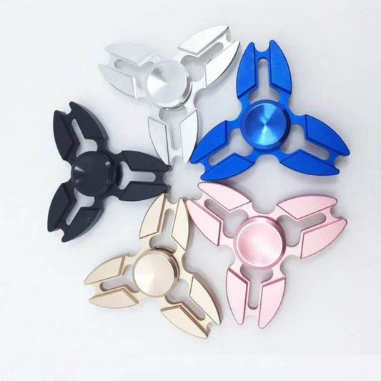 Aluminum Alloy Hand Spinner Trefoil Finger Spinner Toys - ToylandEU