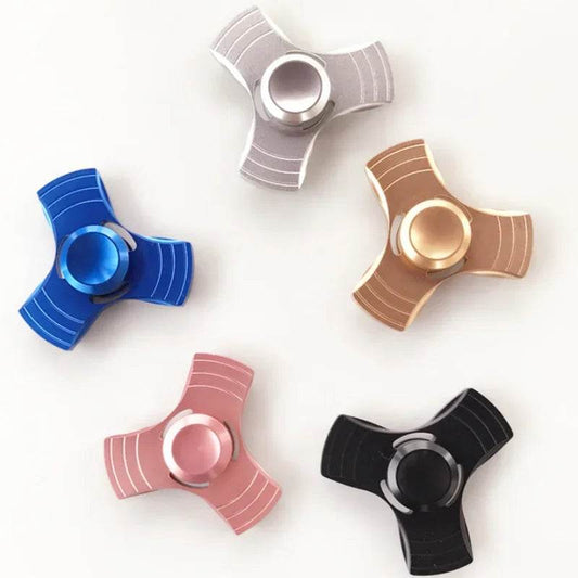 Aluminum Alloy Hand Spinner Trefoil Finger Spinner Toys - ToylandEU
