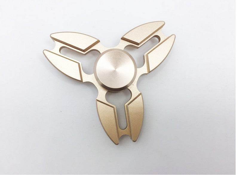 Aluminum Alloy Hand Spinner Trefoil Finger Spinner Toys - ToylandEU