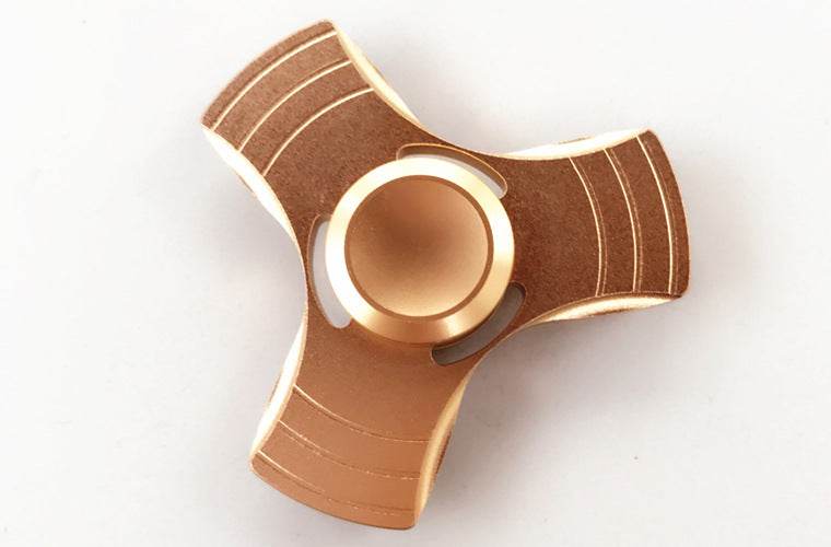 Aluminum Alloy Hand Spinner Trefoil Finger Spinner Toys - ToylandEU