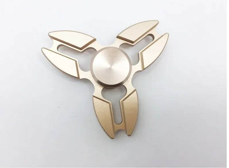 Aluminum Alloy Hand Spinner Trefoil Finger Spinner Toys - ToylandEU