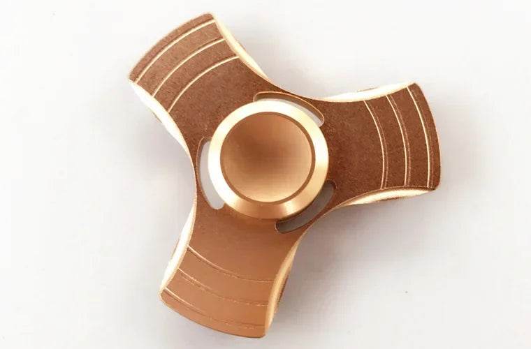 Aluminum Alloy Hand Spinner Trefoil Finger Spinner Toys - ToylandEU