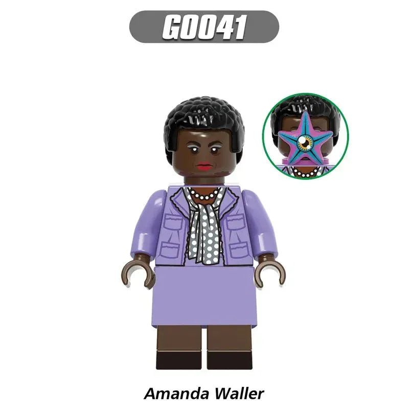 Amanda Waller LEGO Compatible Figure Durable ABS Plastic for LEGO Sets and Collectible Display - ToylandEU