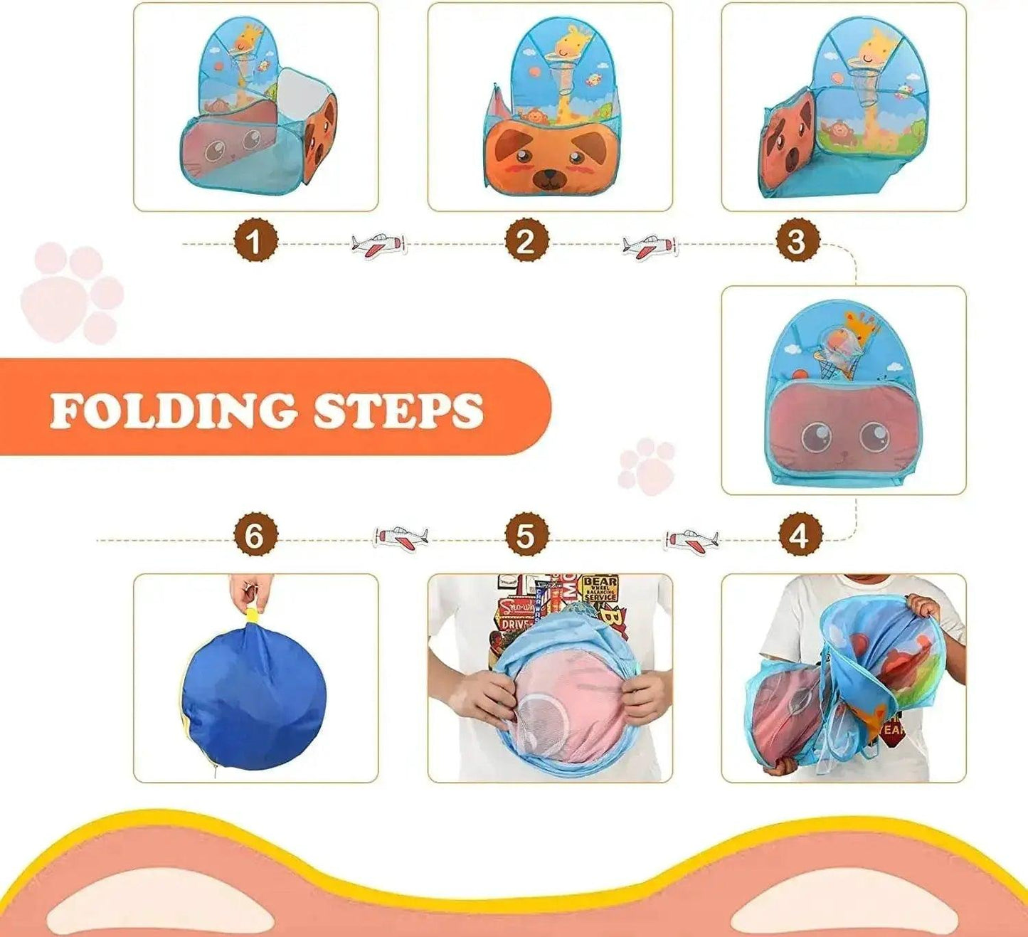  Amazing Ball Pit Pool 2in1 Foldable Design Toyland EU -  ToylandEU™