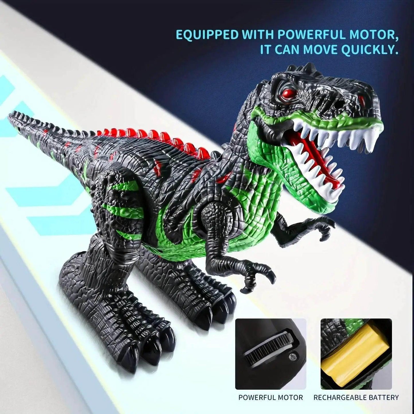  Amazing RC Dinosaur Toy 360 Rotating T Rex Toyland EU -  ToylandEU™