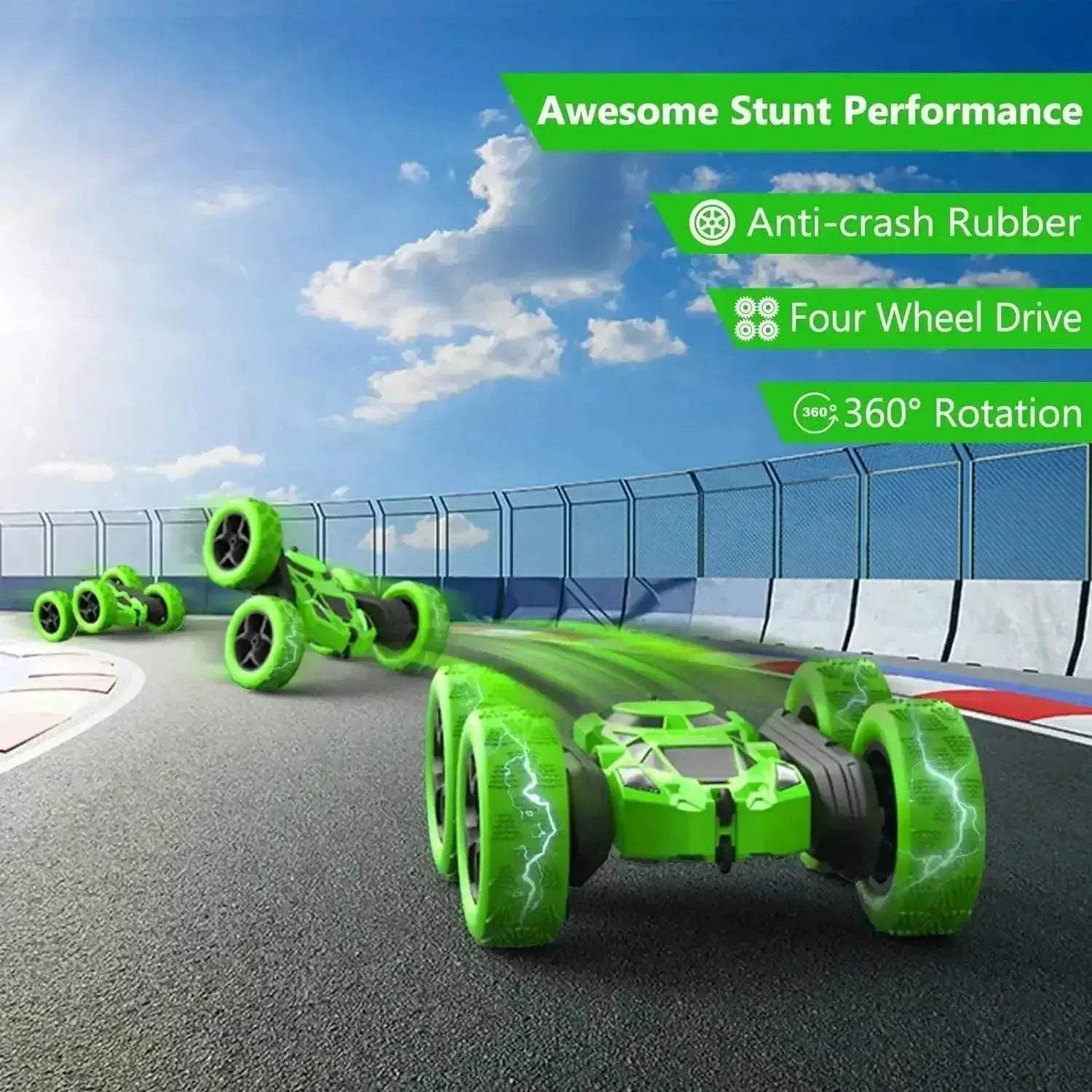  Amazing RC Stunt Car 360 Flip Double Sided Toyland EU -  ToylandEU™