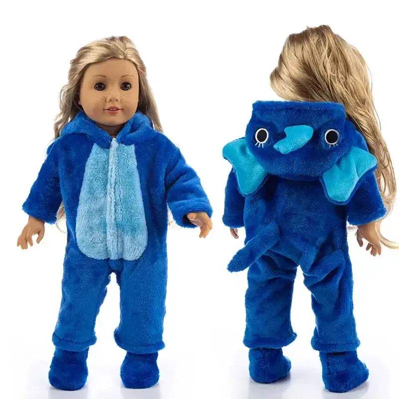  American Girl Doll Pajamas Cozy Animal 18 Inch -  ToylandEU™