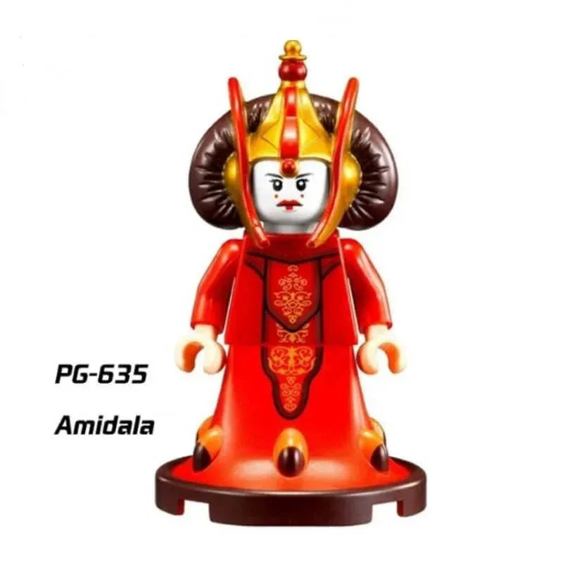 Amidala LEGO Compatible Figure Durable ABS Plastic - ToylandEU