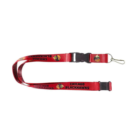  Aminco Chicago Blackhawks Red Lanyard With Breakaway -  ToylandEU™