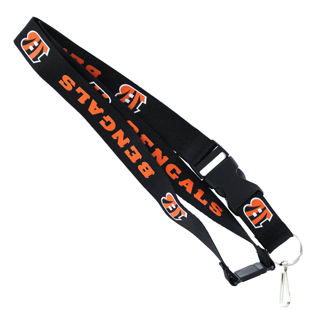 Aminco Cincinnati Bengals Black Lanyard With Breakaway Clip - ToylandEU