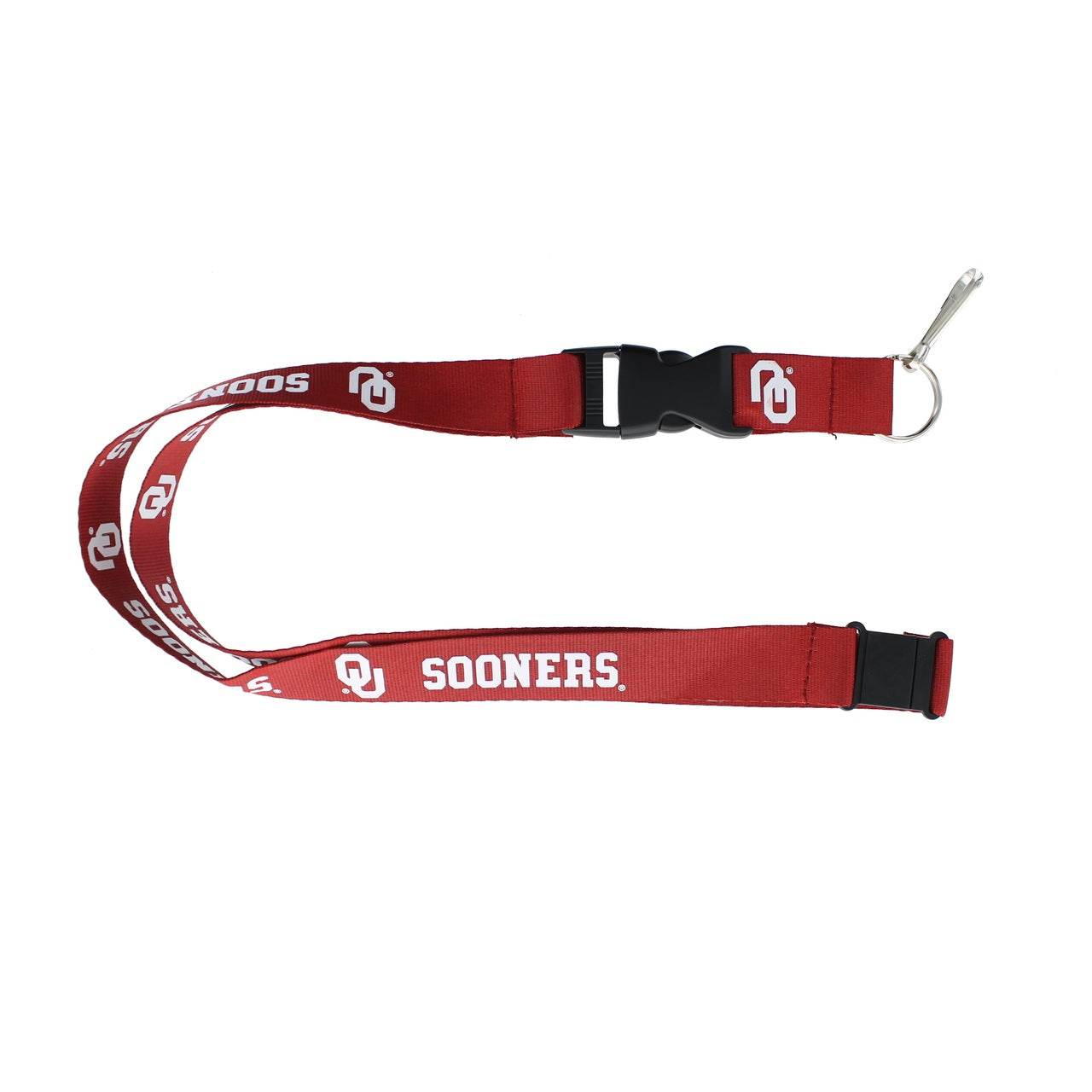 Aminco Oklahoma Sooners Red Lanyard Breakaway Buckle Keys - ToylandEU