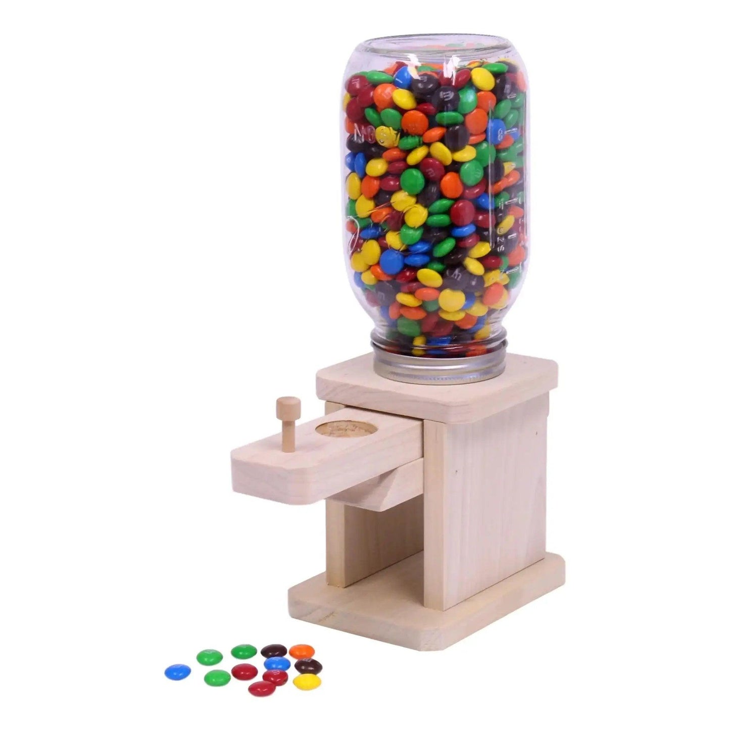  Amish Candy Dispenser Glass Jar Handcrafted -  ToylandEU™