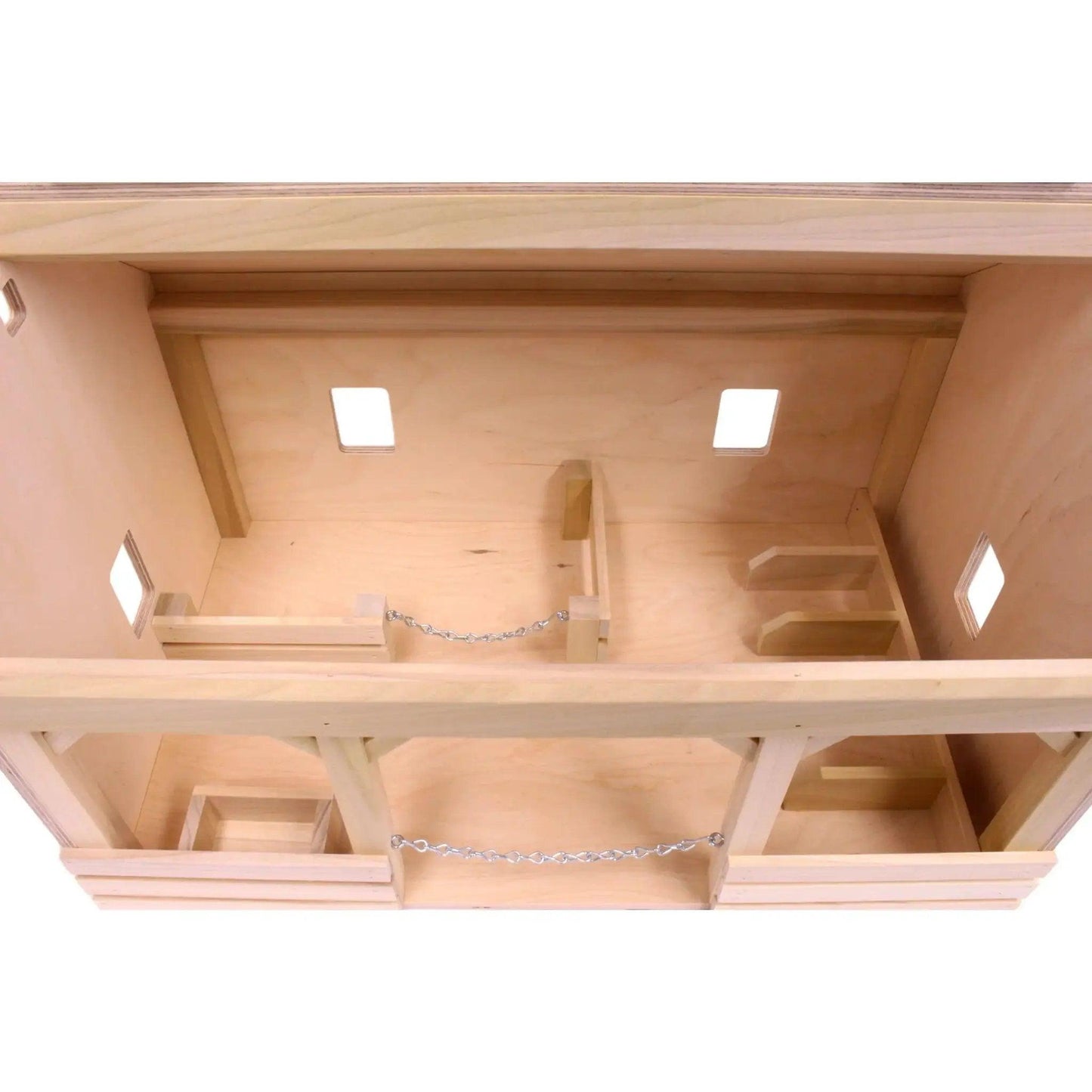  Amish Handcrafted A Frame Barn Toy With Hay Loft -  ToylandEU™