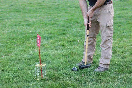 Amish-Made Deluxe Flag Croquet Golf Game Set, With Duffel Carry Bag - ToylandEU