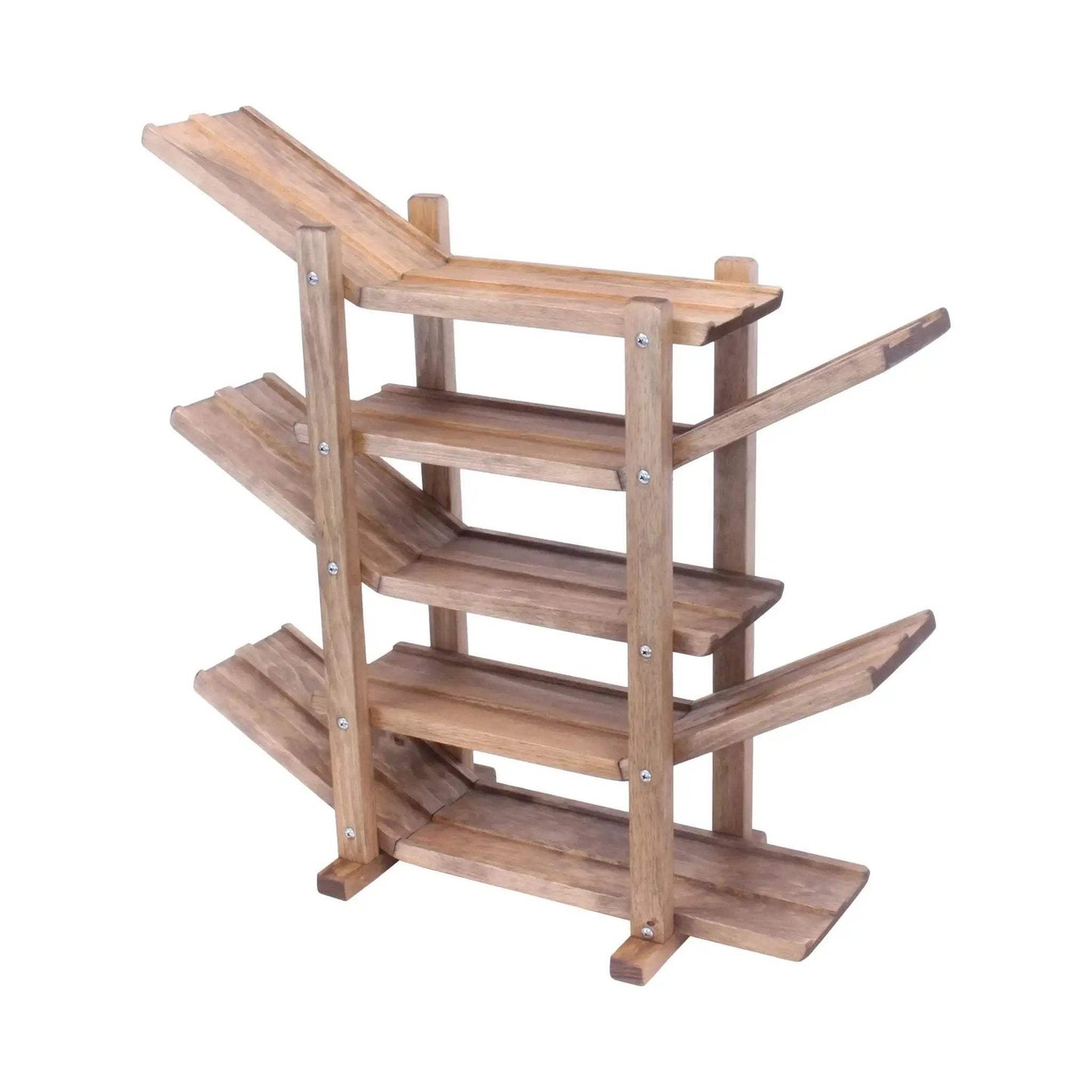 Amish-Made, Handcrafted Wooden Car Roller Racetrack Action Toy - ToylandEU