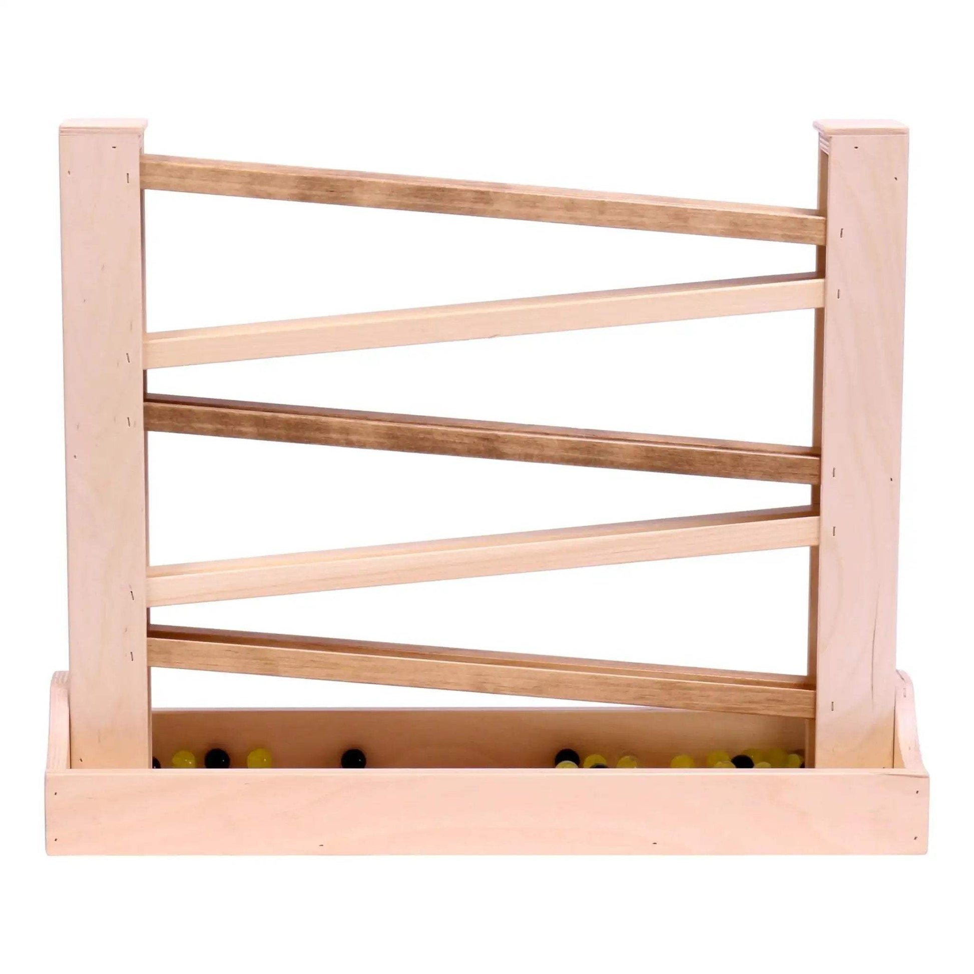 Amish-Made Heirloom Marble Roller Wooden Toy - Child-Safe Finish - ToylandEU