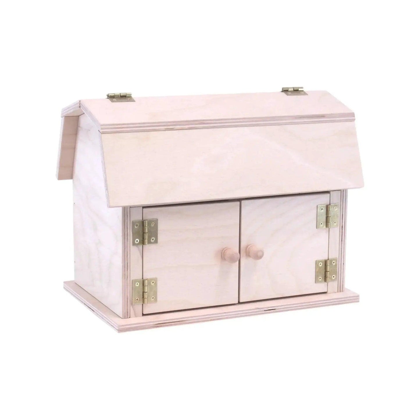  Amish Made Mini Wooden Barn Toy With Opening Doors For Kids -  ToylandEU™