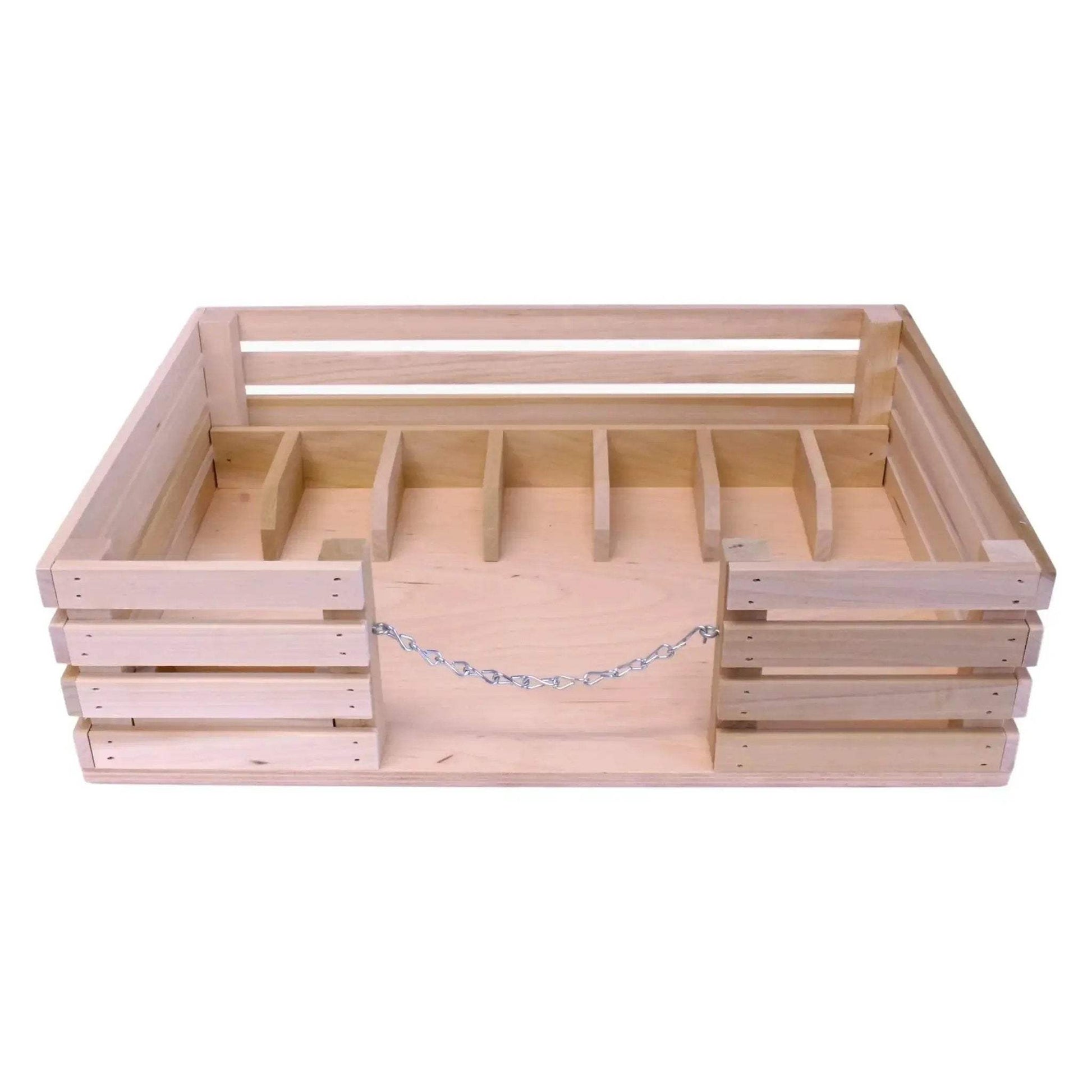 Amish-Made Wooden Mini Stockyard Toy, with 7 Stalls - ToylandEU