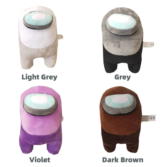 Among Us Plush Toy Collectible Brown Cute Kawaii Soft Huggable - ToylandEU