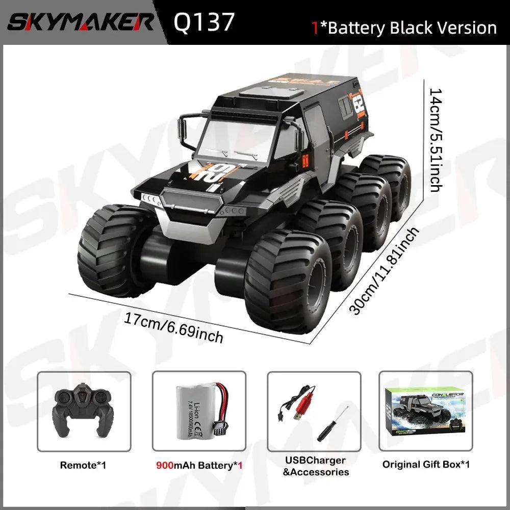  Amphibious 8WD RC Car Waterproof Off Road Climber -  ToylandEU™