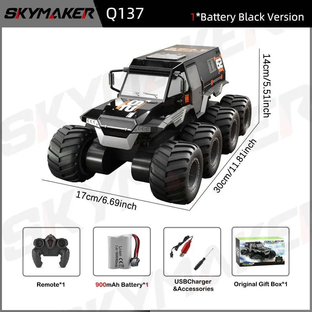  Amphibious 8WD RC Car Waterproof Off Road Climber -  ToylandEU™