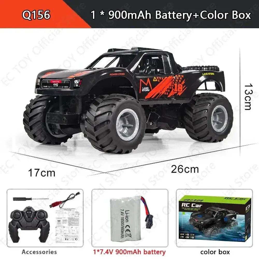  Amphibious Off-Road RC Car 2.4G Waterproof Climbing Vehicle Drift  -  ToylandEU™