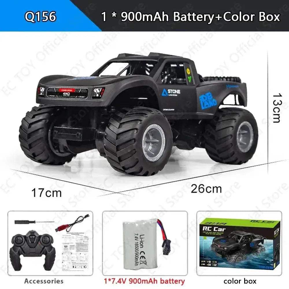  Amphibious Off-Road RC Car 2.4G Waterproof Climbing Vehicle Drift  -  ToylandEU™