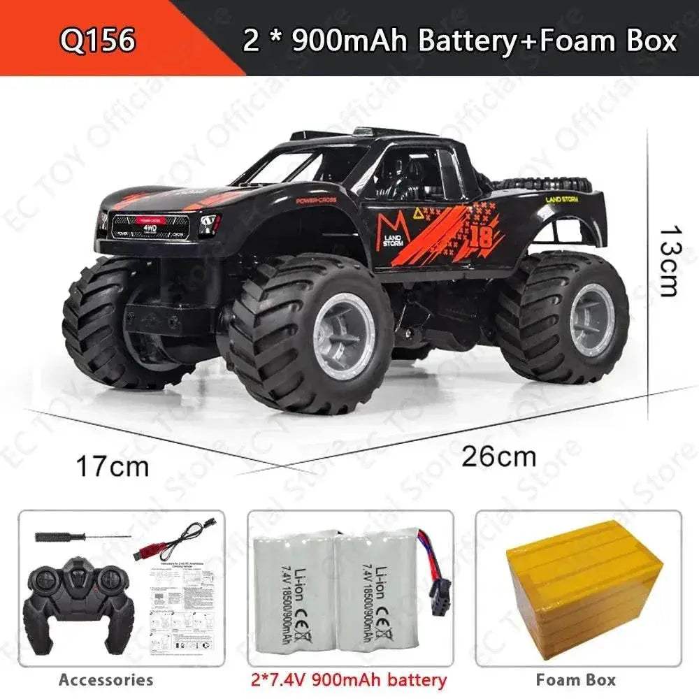  Amphibious Off-Road RC Car 2.4G Waterproof Climbing Vehicle Drift  -  ToylandEU™