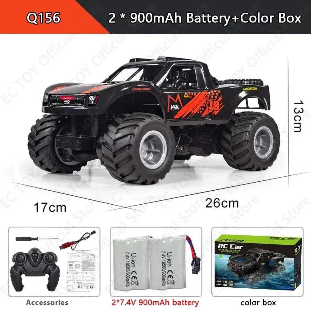  Amphibious Off-Road RC Car 2.4G Waterproof Climbing Vehicle Drift  -  ToylandEU™