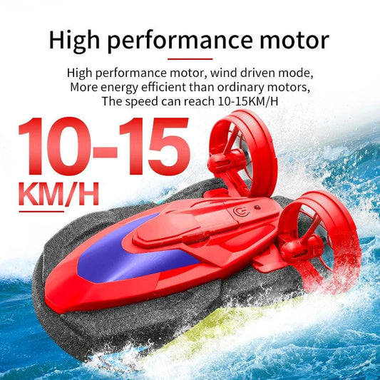  Amphibious RC Boat | 2.4GHz 4 Channel | Toylandeu™ 